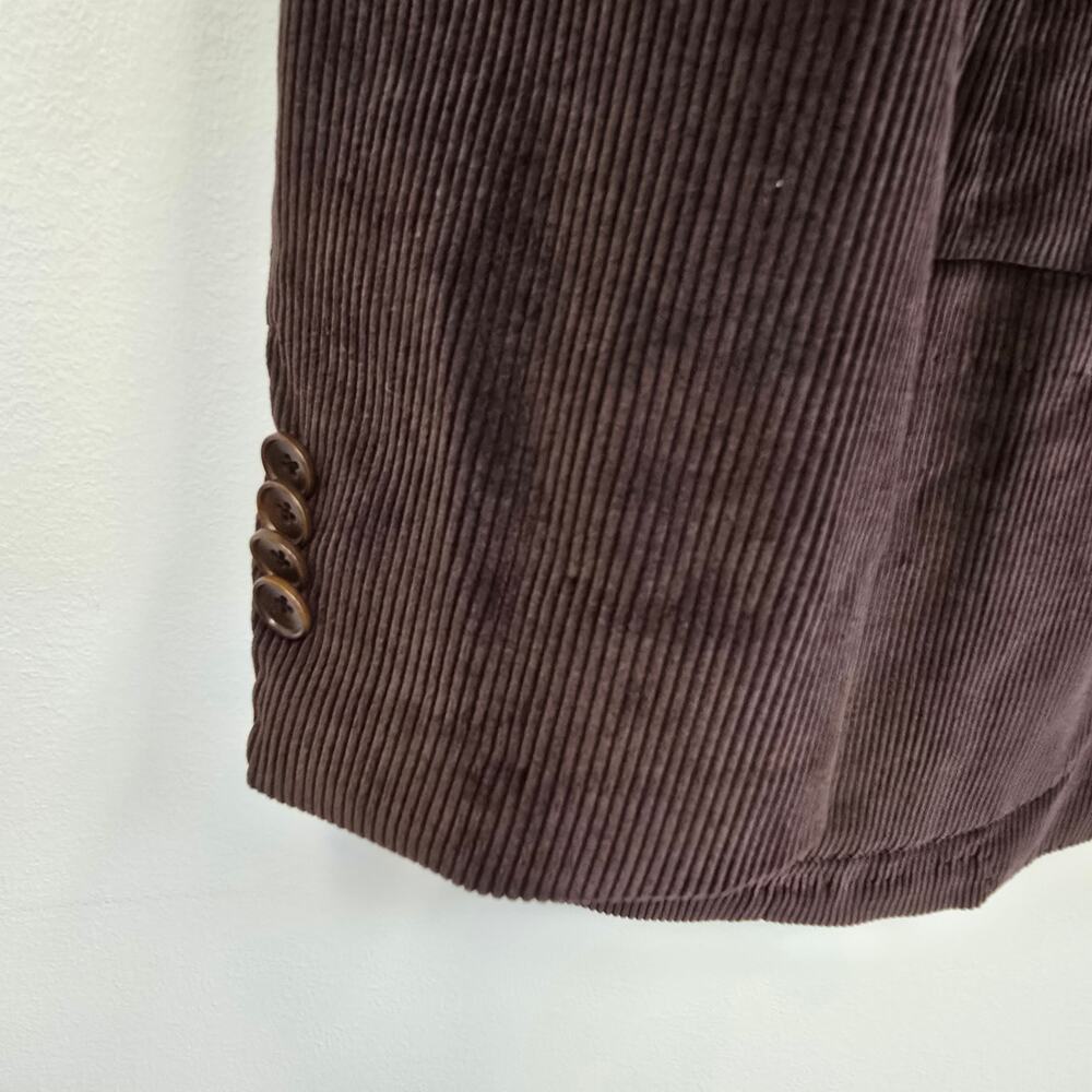 Sid Mashburn Kincaid No. 1 Brown Corduroy Sport Coat Jacket US 44R EU 54R NWOT - Picture 4 of 11